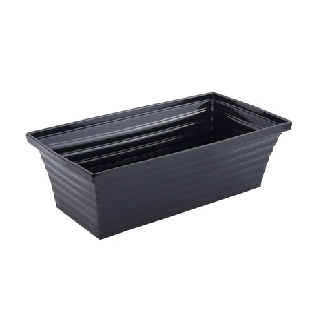 Bon Chef Americana Square Bowl 10 1/4"L X 19"W X 6" 3Gal 3Qts 53104BLACK